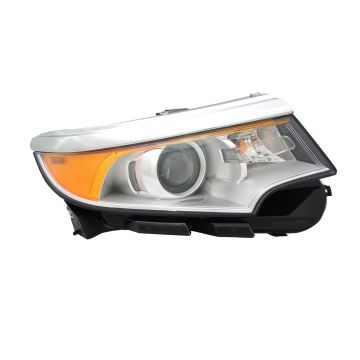Headlight Assembly Composite Right Halogen for Ford Edge Limited SE SEL 2011-2014