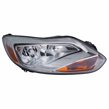 Headlight Assembly Composite Right SE/SEL CAPA for Ford Focus Sedan Hatchback S SE SEL SE Plus 2012-2014