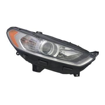 Headlight Assembly Composite Right CAPA for Ford Fusion SE Hybrid Energi SE Energi Titanium Titanium Hybrid S Hybrid 2013-2016