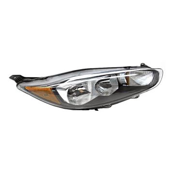 Headlight Assembly Composite Right CAPA for Ford Fiesta S SE ST 2014-2016