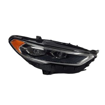 Headlight Assembly Composite Right LED w/o Auto High Beam for Ford Fusion 2017-2020