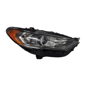 Headlight Assembly Composite Right Halogen w/Signature Lighting CAPA for Ford Fusion 2017-2020