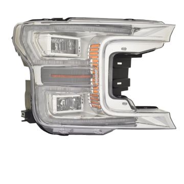 Headlight Assembly Composite Right LED w/o Sport Appearance Pkg CAPA for Ford F-150 2018-2020