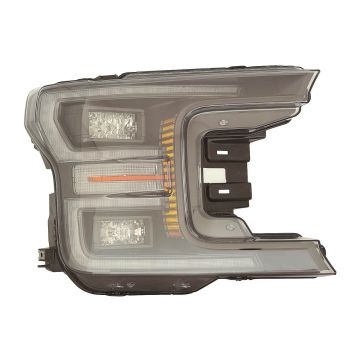 Headlight Assembly Composite Right LED w/Sport Appearance Pkg CAPA for Ford F-150 2018-2020