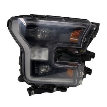 Headlight Assembly Composite Right LED w/Special Edition Pkg Level 5 CAPA for Ford F-150 Extended Cab Pickup Crew Cab Pickup 2016-2017