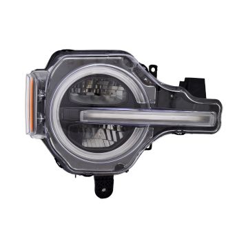 Headlight Assembly Composite Right w/Signature Lighting for Ford Bronco 2021-2024