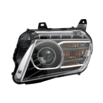 Headlight Lens Housing Right Xenon CAPA for Ford Mustang 2013-2014