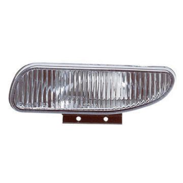 Fog Light Lens Left Rectangular for Ford Mustang Base GT 1994-1998