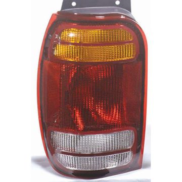 Tail Light Assembly Left w/o Bulbs or Sockets Body Mounted for Ford Explorer Mercury Mountaineer