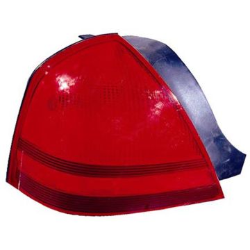 Tail Light Assembly Left CAPA for Mercury Grand Marquis 2003-2011