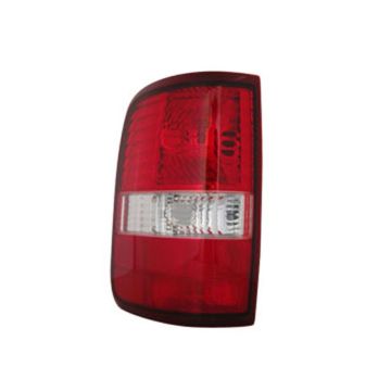 Tail Light Assembly Left NEW STYLE To 8-8-05 CAPA for Ford F-150 2004-2006
