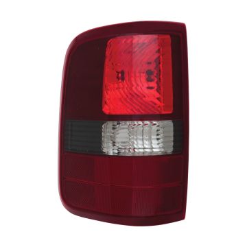 Tail Light Assembly Left Black w/From 8-9-05 CAPA for Ford F-150 Harley-Davidson Edition 2006-2008