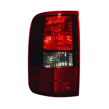 Tail Light Assembly Left Black w/From 8-9-05 for Ford F-150 Harley-Davidson Edition 2006-2008