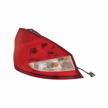 Tail Light Assembly Left CAPA for Ford Fiesta Hatchback 2011-2013
