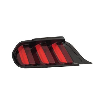 Tail Light Assembly Left w/Black Accent Pkg CAPA for Ford Mustang Convertible Coupe 2016-2017
