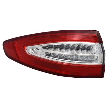 Tail Light Assembly Left Outer CAPA for Ford Fusion S SE Hybrid SE S Hybrid 2013-2016