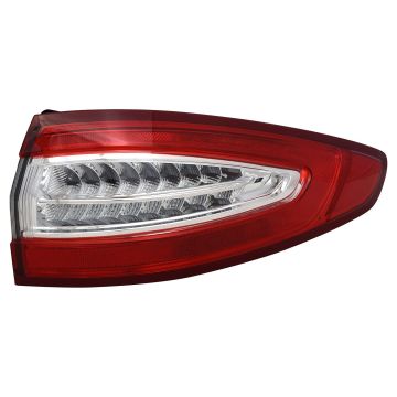 Tail Light Assembly Right Outer CAPA for Ford Fusion S SE Hybrid SE S Hybrid 2013-2016
