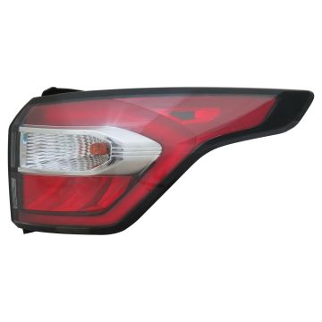 Tail Light Assembly Right Outer w/o Sport Appearance Pkg CAPA for Ford Escape 2017-2019