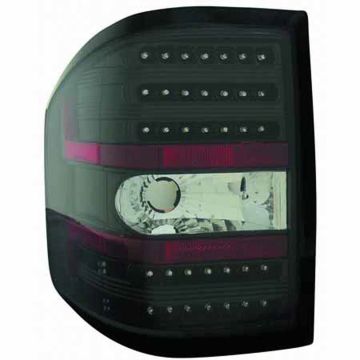 Tail Light Set LED Black for Ford F-150 2004-2008