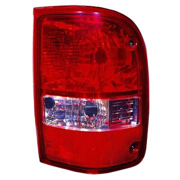 Tail Light Housing Left Includes Lens CAPA for Ford Ranger FX4 Limited Sport XL XLT Base 2006-2011