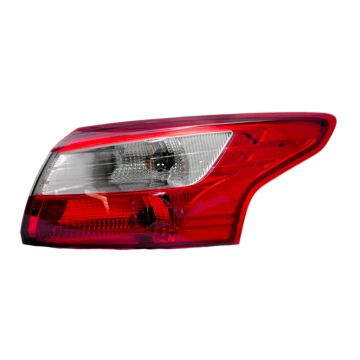 Tail Light Housing Right Includes Lens CAPA for Ford Focus Sedan 2012-2014