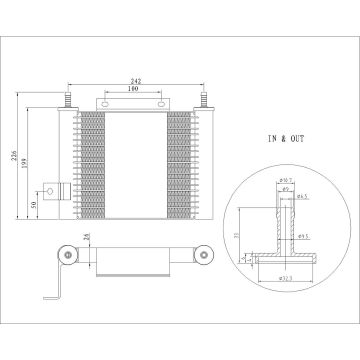 Automatic Transmission Oil Cooler Assembly for Ford Explorer Ranger Mercury Mountaineer