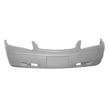 Bumper Cover Front w/Body Side Molding w/o Appearance Package Primed for Chevrolet Impala Base 2000-2005