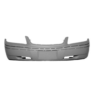 Bumper Cover Front w/o Appearance Pkg w/o Body Side Molding Primed for Chevrolet Impala Base 2000-2005
