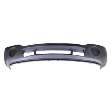 Bumper Cover Front w/o Fog Lamps Textured Black for GMC Sierra 1500 Sierra 1500 Classic
