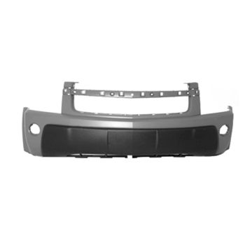 Bumper Cover Front w/Fog Lamps Primed CAPA for Chevrolet Equinox LT LS 2005-2006