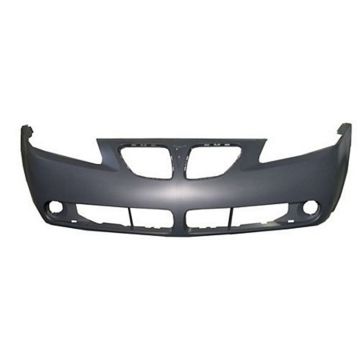 Bumper Cover Front w/o CTF Pkg w/o Sport Pkg Primed for Pontiac G6 Base GT 2005-2009