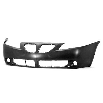 Bumper Cover Front w/o CTF Pkg w/o Sport Pkg Primed for Pontiac G6 Base GT 2005-2009