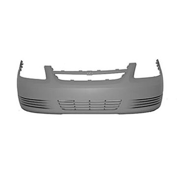 Bumper Cover Front w/o Fog Lamps Primed CAPA for Chevrolet Cobalt Base LT LS LT Team Canada 2005-2010