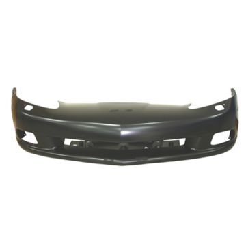 Bumper Cover Front w/Headlamp Washers Primed for Chevrolet Corvette 2005-2009