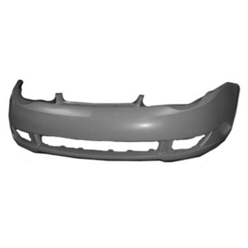Bumper Cover Front w/o Redline Primed for Saturn Ion Coupe 2003-2007