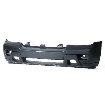 Bumper Cover Front LT w/Fog Lamps Primed CAPA for Chevrolet Trailblazer LT 2006-2009