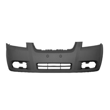 Bumper Cover Front Primed for Chevrolet Aveo Pontiac G3 Wave