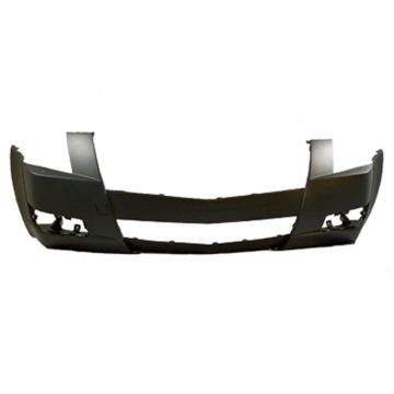 Bumper Cover Front w/HID Headlamps CAPA for Cadillac CTS Sedan Wagon Coupe Base Premium Luxury Performance Coupe 3.6L 3.0L 2008-2014