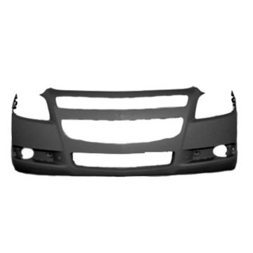 Bumper Cover Front Primed for Chevrolet Malibu 2008-2012