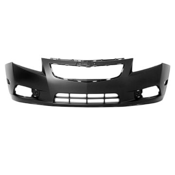 Bumper Cover Front w/o RS Pkg Primed CAPA for Chevrolet Cruze 2011-2014