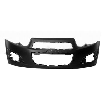 Bumper Cover Front Primed for Chevrolet Sonic LT LTZ LS 2012-2016