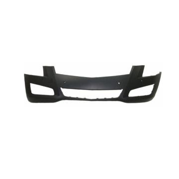 Bumper Cover Front w/Park Assist w/Collision Warning w/o Headlamp Washers Primed for Cadillac ATS Base Premium Sport Premium Luxury Performance 2013-2014