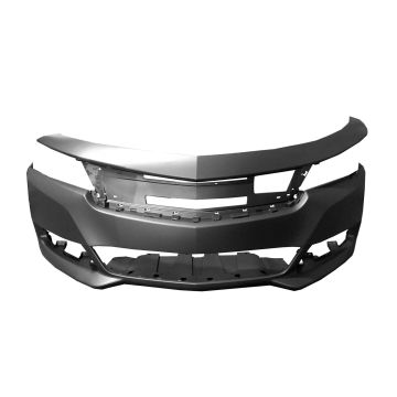 Bumper Cover Front w/Adaptive Cruise Control Primed CAPA for Chevrolet Impala LTZ 2014-2016