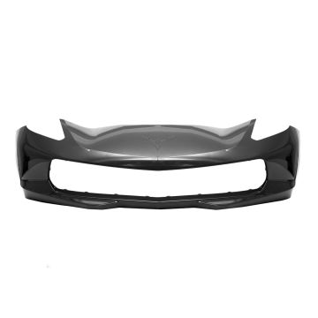 Bumper Cover Front w/o Headlamp Washers Primed for Chevrolet Corvette Stingray Z06 Grand Sport 2014-2019