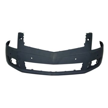 Bumper Cover Front w/Headlamp Washers w/Object Sensors w/Pre-Collision System Primed for Cadillac SRX 2013-2016