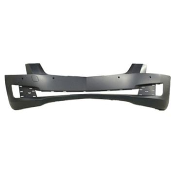 Bumper Cover Front w/Adaptive Cruise Control w/Park Assist Primed for Cadillac ATS Sedan Base Premium Luxury Performance Premium Luxury Premium Performance Sedan 2015-2018