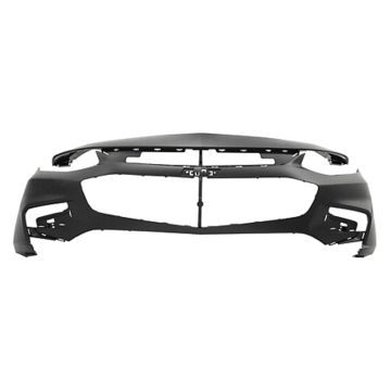 Bumper Cover Front w/LED DRL w/o Park Assist w/o Parallel Park Assist Primed CAPA for Chevrolet Malibu Premier LT Hybrid 2016-2018
