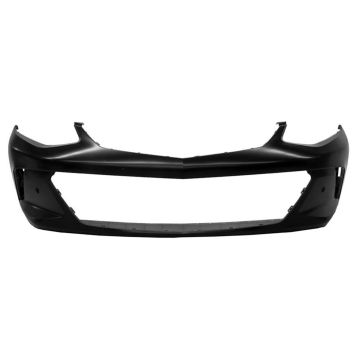 Bumper Cover Front w/Park Assist Primed CAPA for Chevrolet Volt Premier 2016-2019