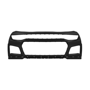 Bumper Cover Front ZL1 w/o Extreme Track Performance Pkg Primed for Chevrolet Camaro Convertible Coupe ZL1 2017-2023
