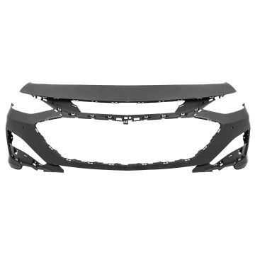 Bumper Cover Front w/Parallel Park Assist Primed for Chevrolet Malibu 2019-2023